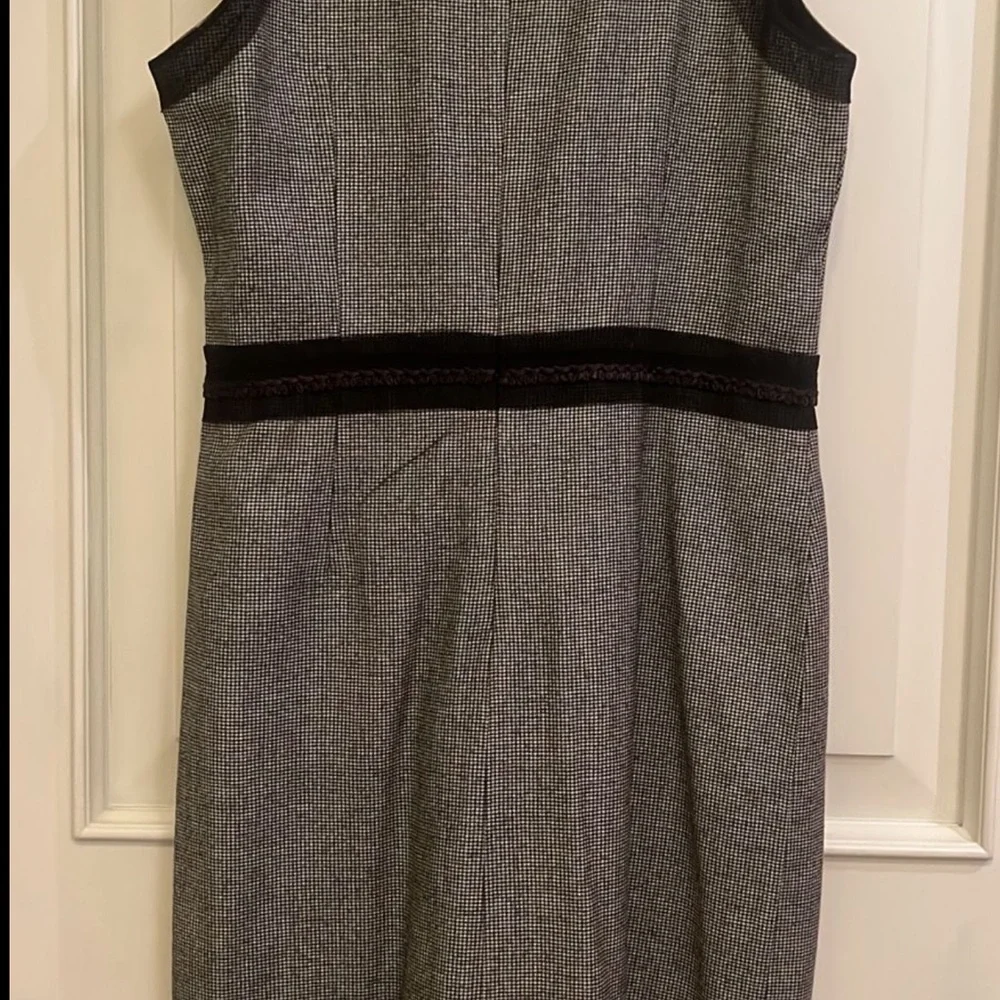 Bessini Elegant Black and Gray office Women's pencil Dress size M - Picture 2 of 10